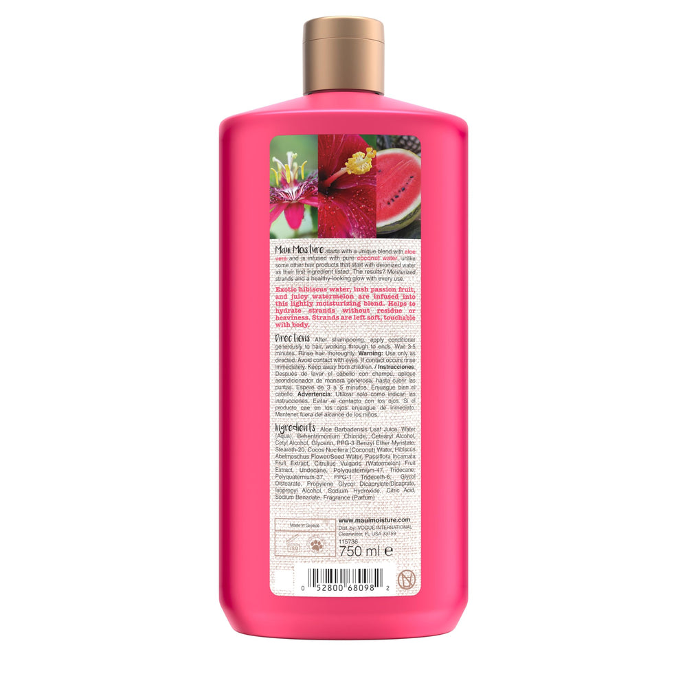 Maui Moisture: aloe vera como ingrediente principal para hidratación.