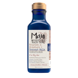 Maui Moisture Nourish & Moisture con leche de coco, botella para rizos.
