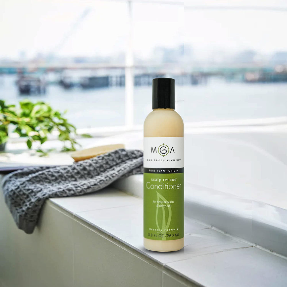 Max Green Alchemy Acondicionador Vegano sin sulfatos para cabello sensible.
