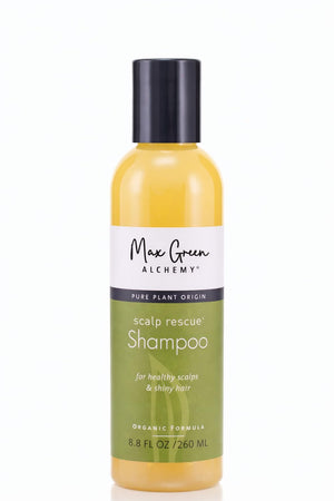 Max Green Alchemy Champú Vegano en botella, fórmula orgánica para todo tipo de cabello.