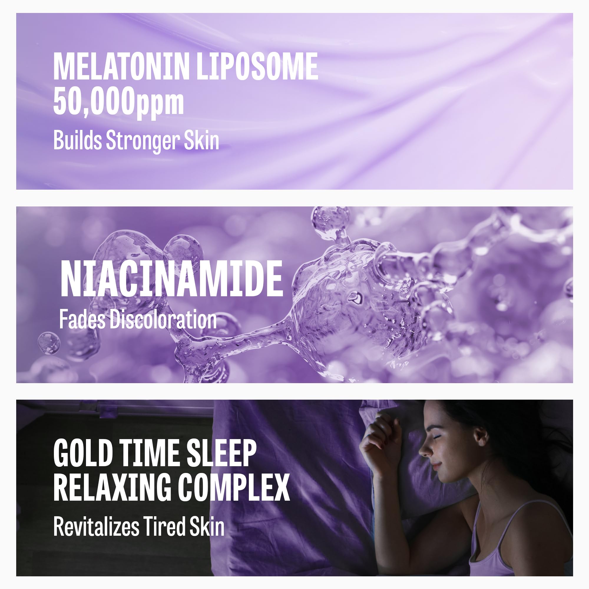 MAXCLINIC Time Return Melatonina Crema, piel hidratada tras la noche, sensación suave y cómoda.