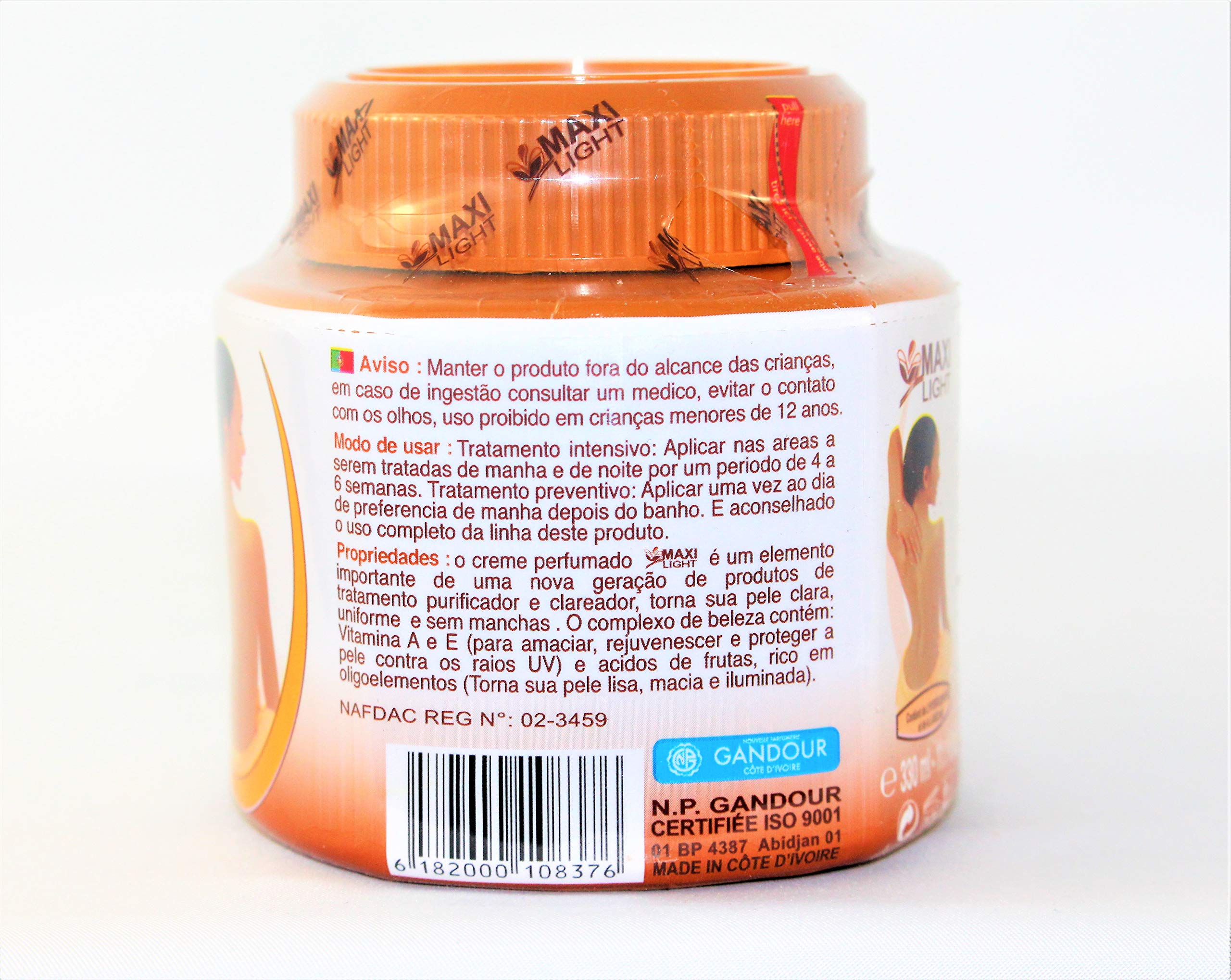 Tapa ergonómica de Maxi Light para cierre cómodo y seguro.