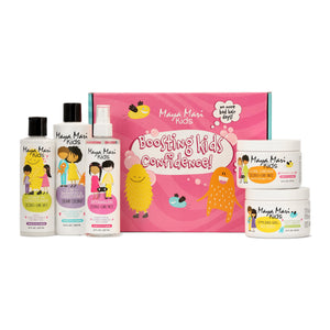 MAYA MARI Conjunto para niños dos en uno, champú y acondicionador suave para cabello infantil.