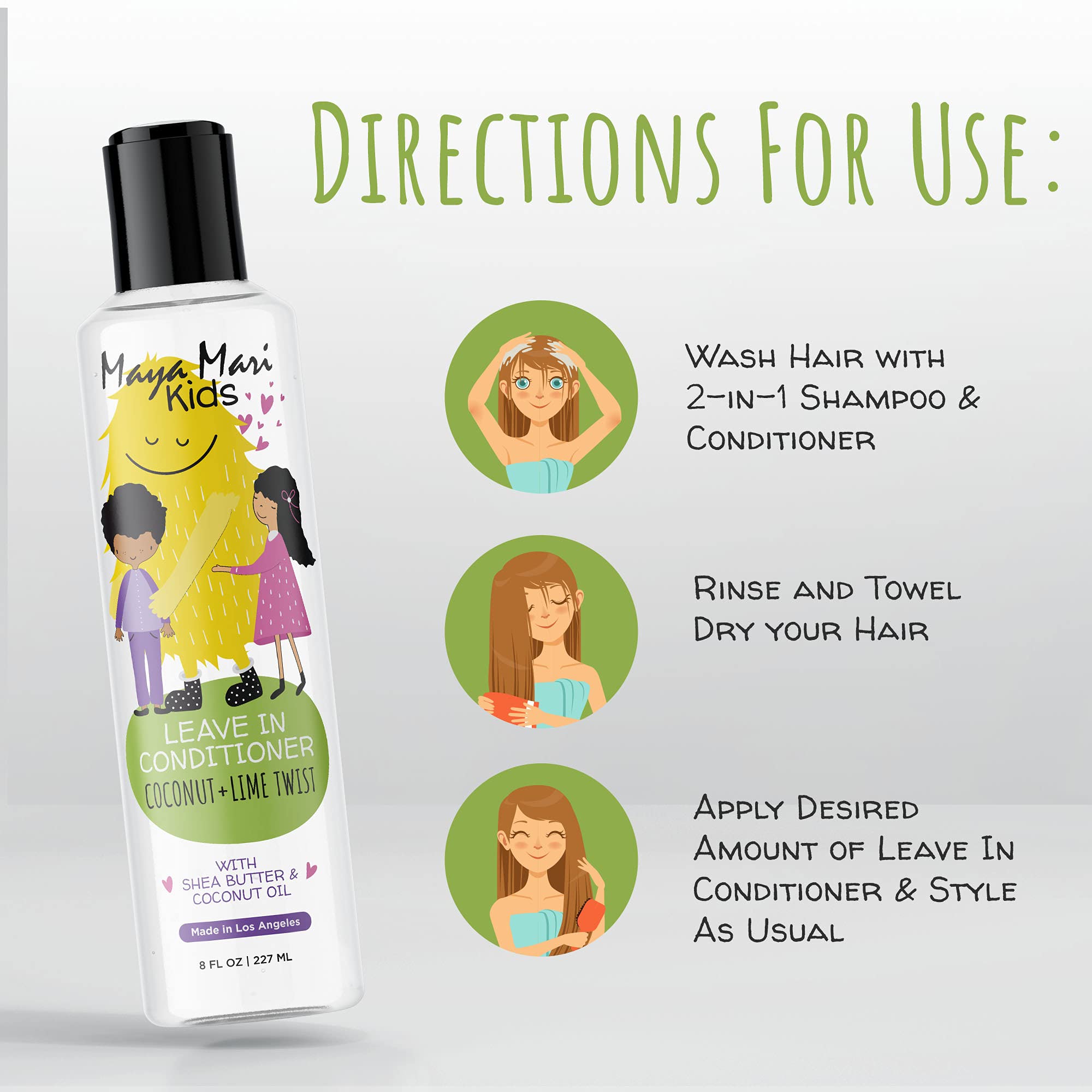 MAYA MARI reduce el encrespamiento para cabello suave.