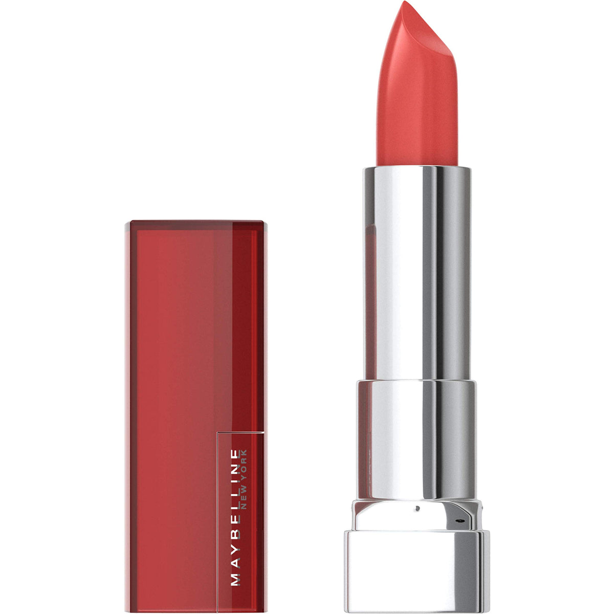 Maybelline Color Sensacional Sunset Spark, labial cremoso para un look nocturno vibrante.