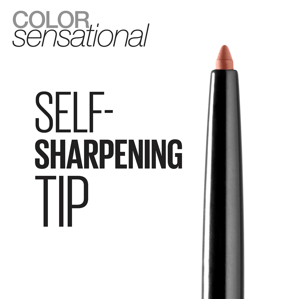 Maybelline Color Sensational Shaping Lip Liner Nude Whisper para looks naturales