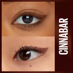 MAYBELLINE delineador imparable tono Cinnabar color intenso que perdura