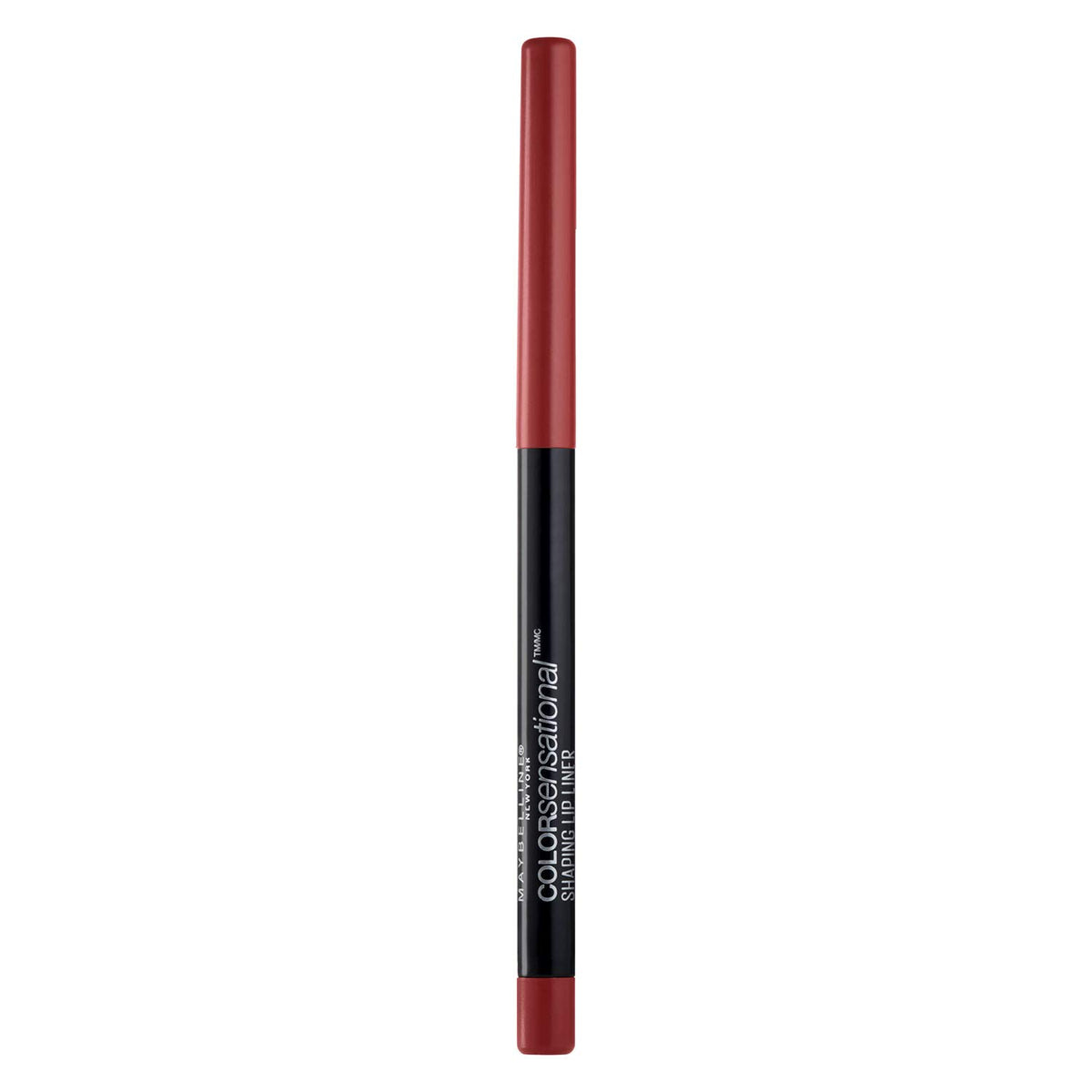 Maybelline delineador labial con punta autoafilable para definición precisa.