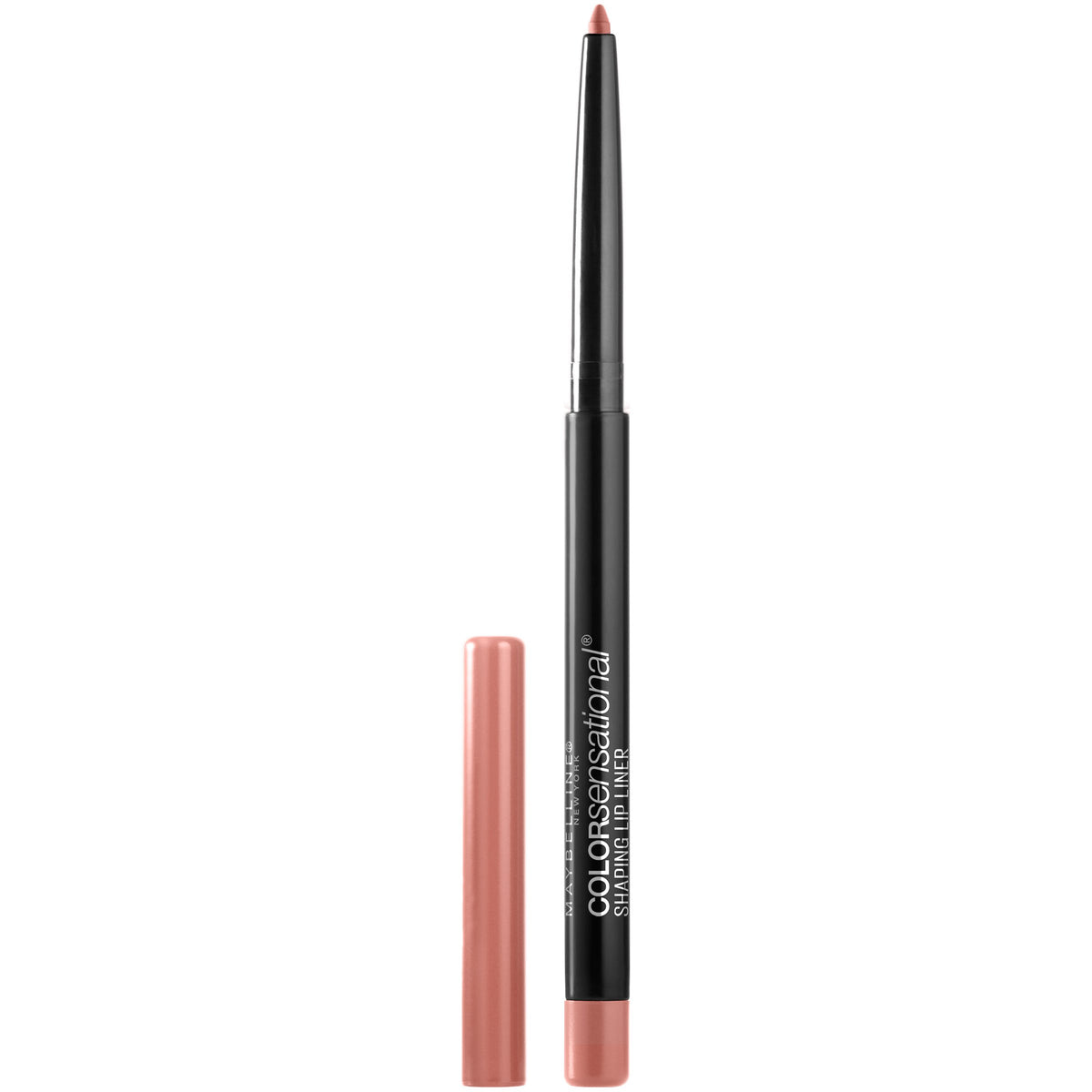 Maybelline delineador de labios Total Toffee con punta autoafilable para delineado suave.