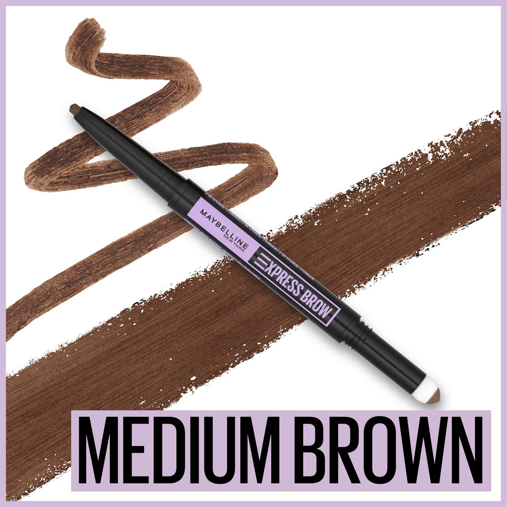 Maybelline Express Brow esponja con polvo rellena cejas de forma natural