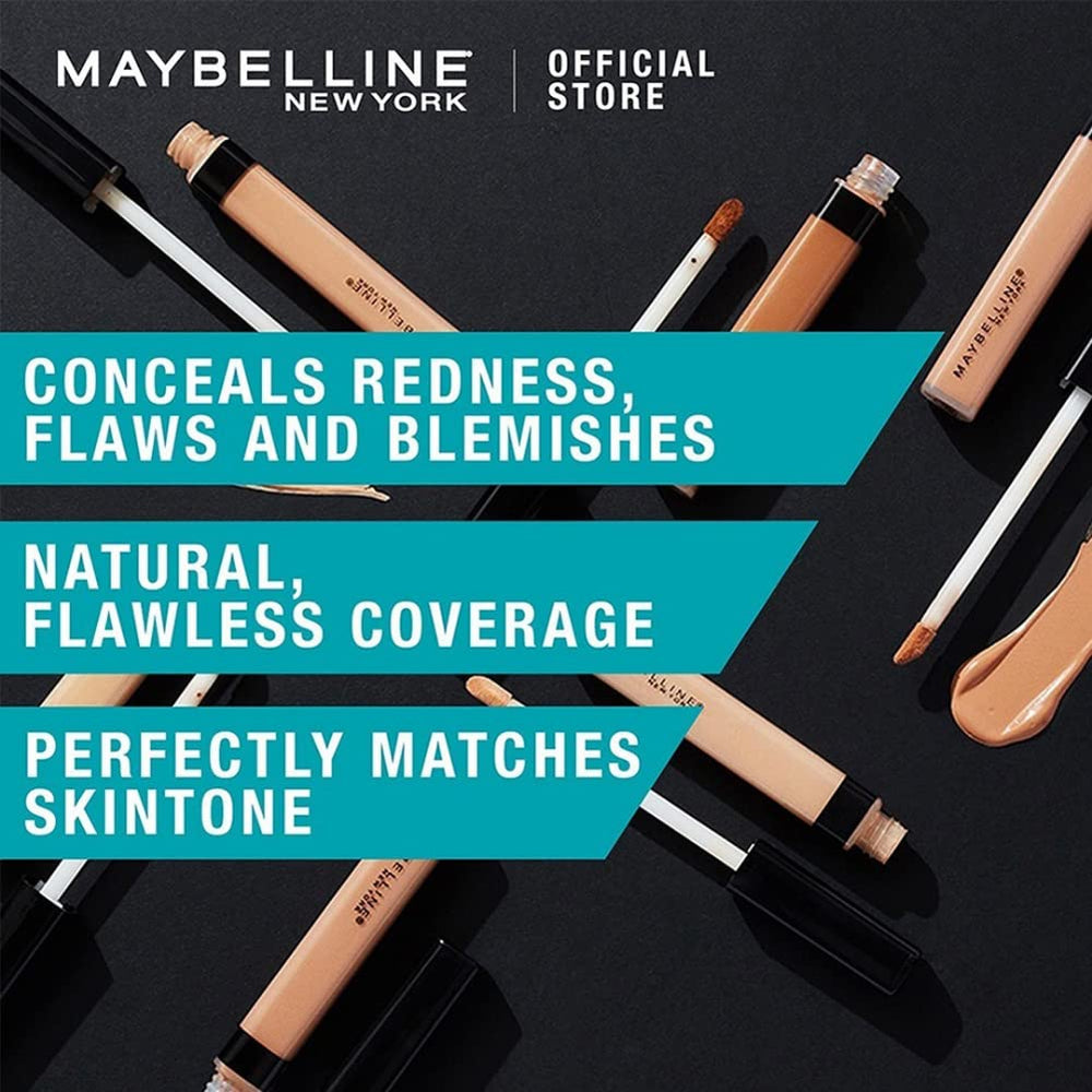Corrector Maybelline Fit Me; muestra de tonos para encontrar el ajuste adecuado.
