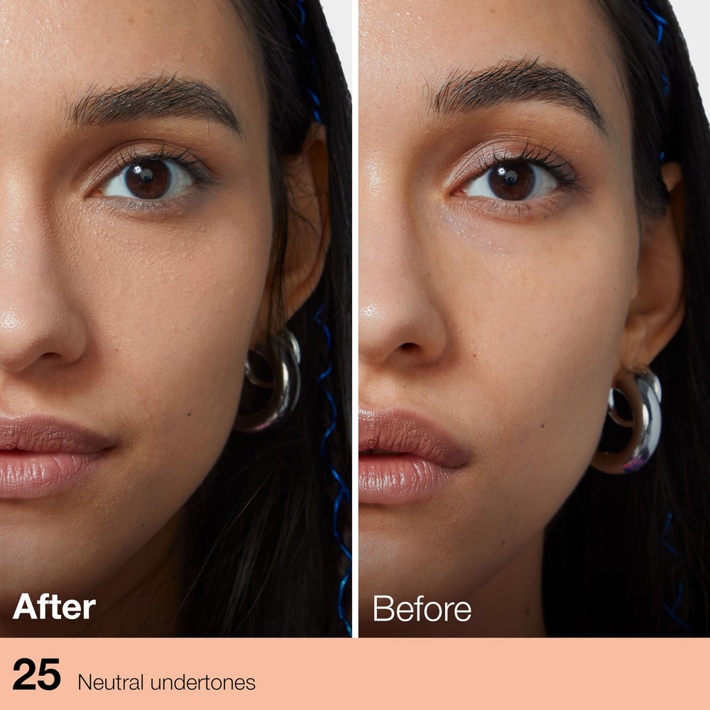 Corrector líquido MAYBELLINE, 12 tonos para igualar el tono de piel.