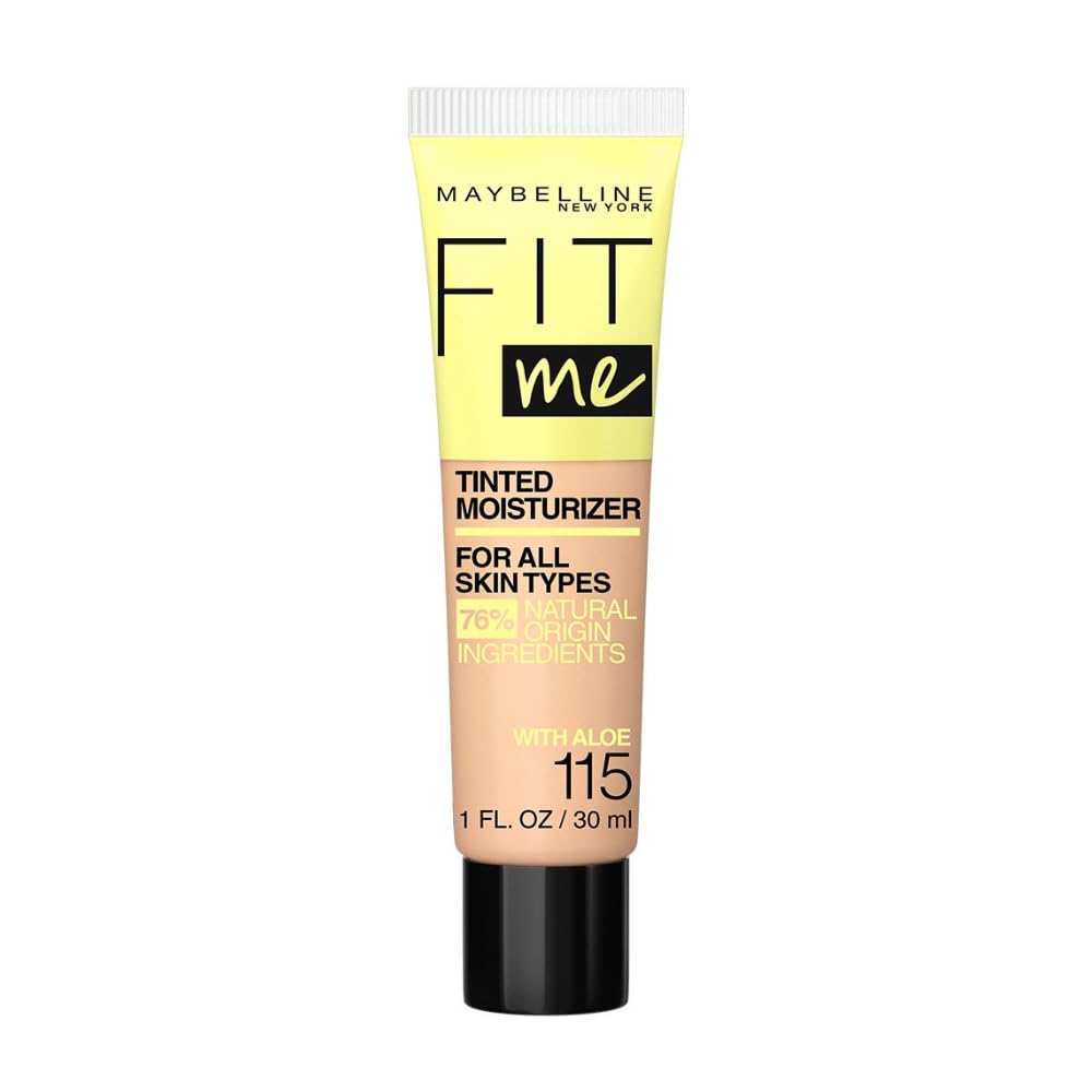 Maybelline Fit Me Hidratante con Color aplicado mostrando textura natural en la piel