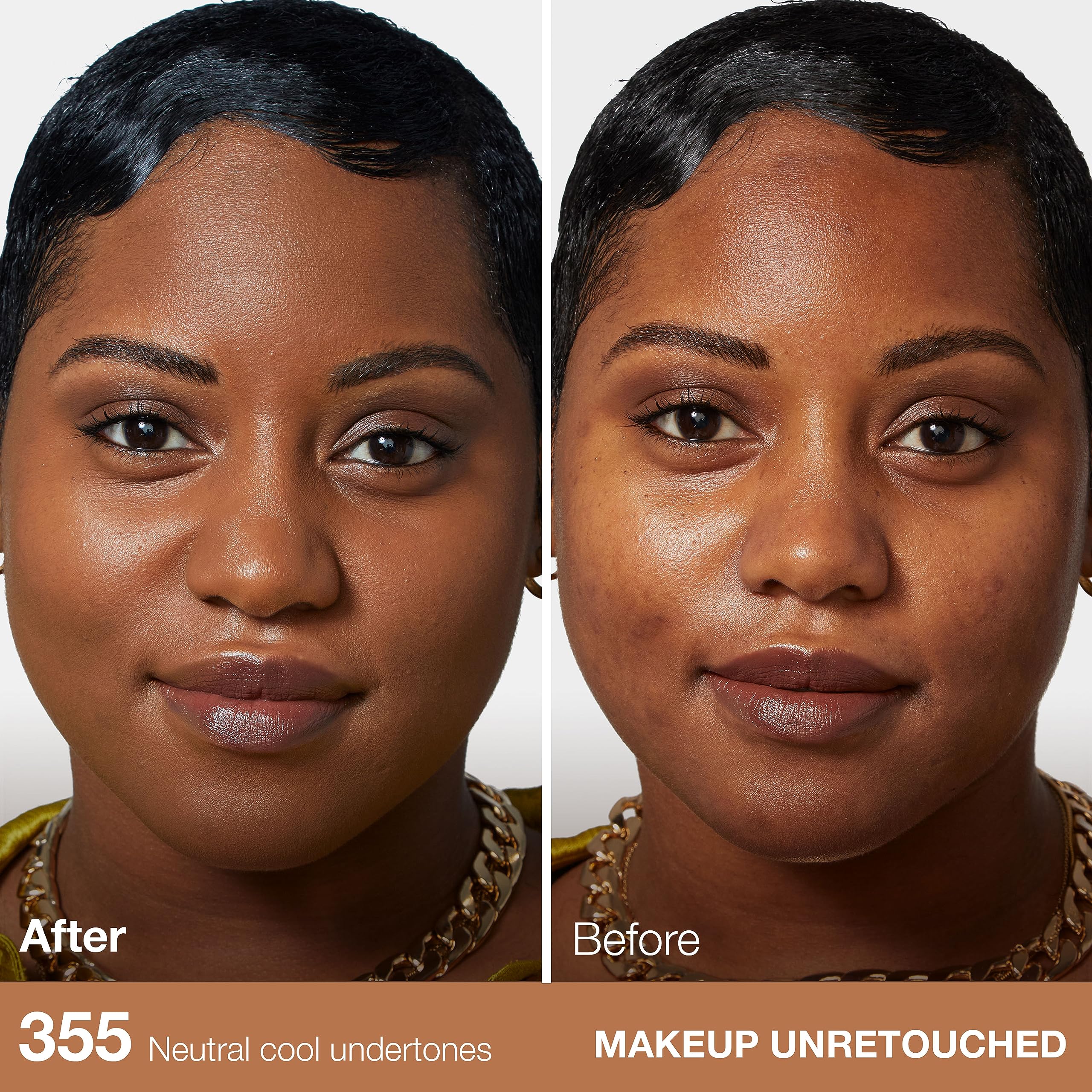 Maybelline Fit Me Matte Poreless, tono coco para cobertura media y ajuste natural.