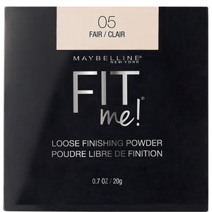 Maybelline Fit Me Polvo Fijador Cara, acabado suave y control de brillo.