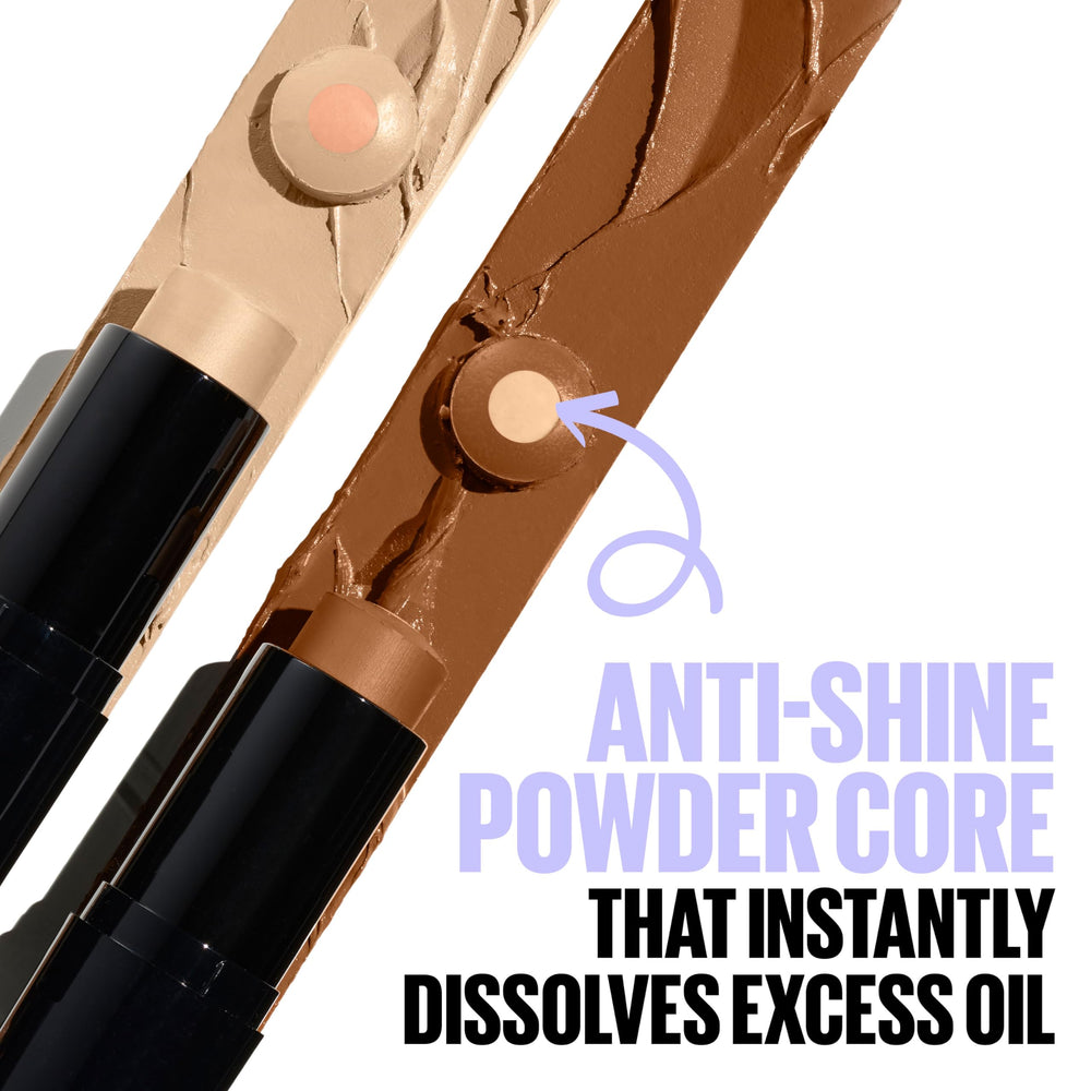 Maybelline Fit Me Shine-Free Balance Stick, tono Ivory para piel clara
