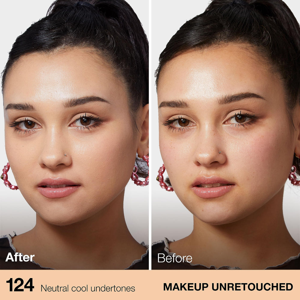Textura mate de Maybelline Fit Me, acabado suave sin brillo.