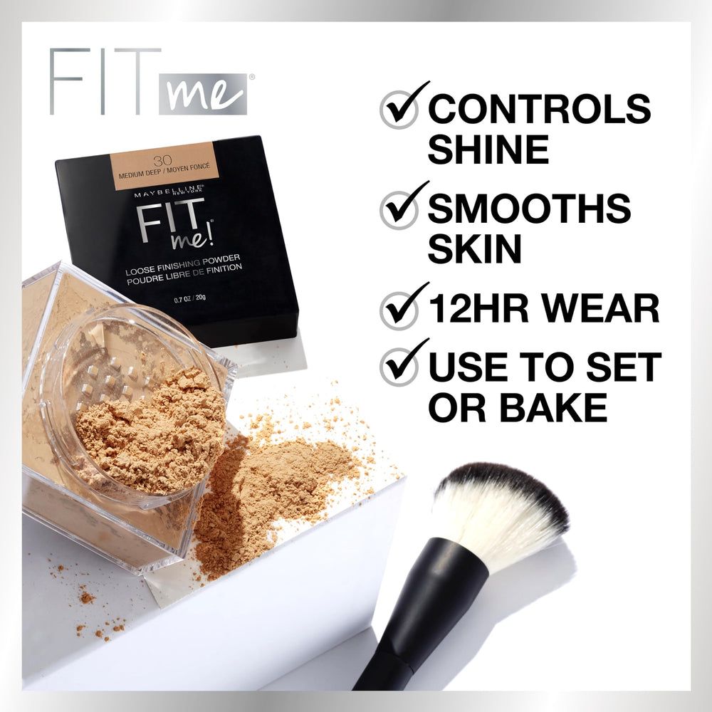 MAYBELLINE Fit Me, textura suave que suaviza la piel.