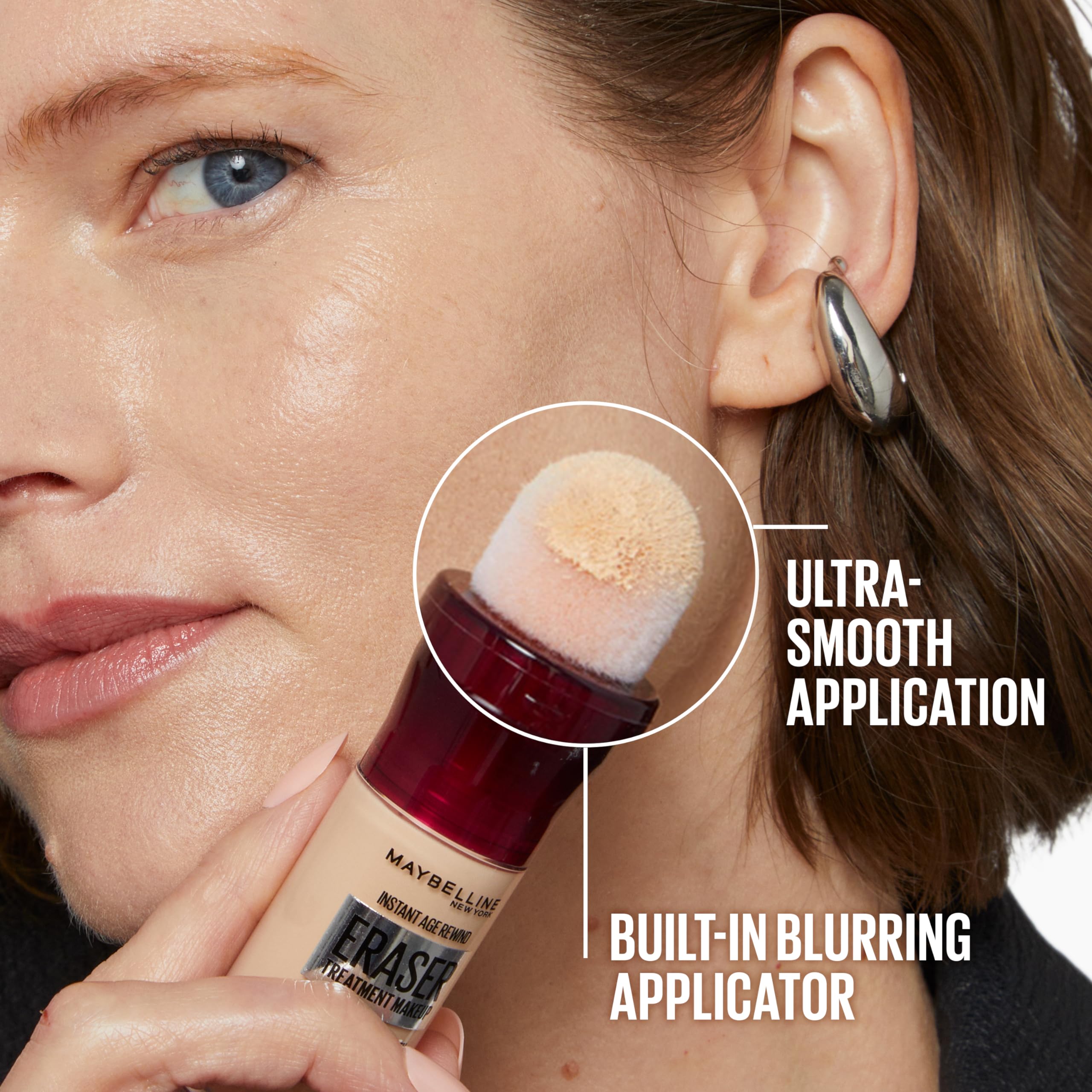 Maybelline Instant Age Rewind Eraser Foundation antiedad con hidratación ProVitamin B5
