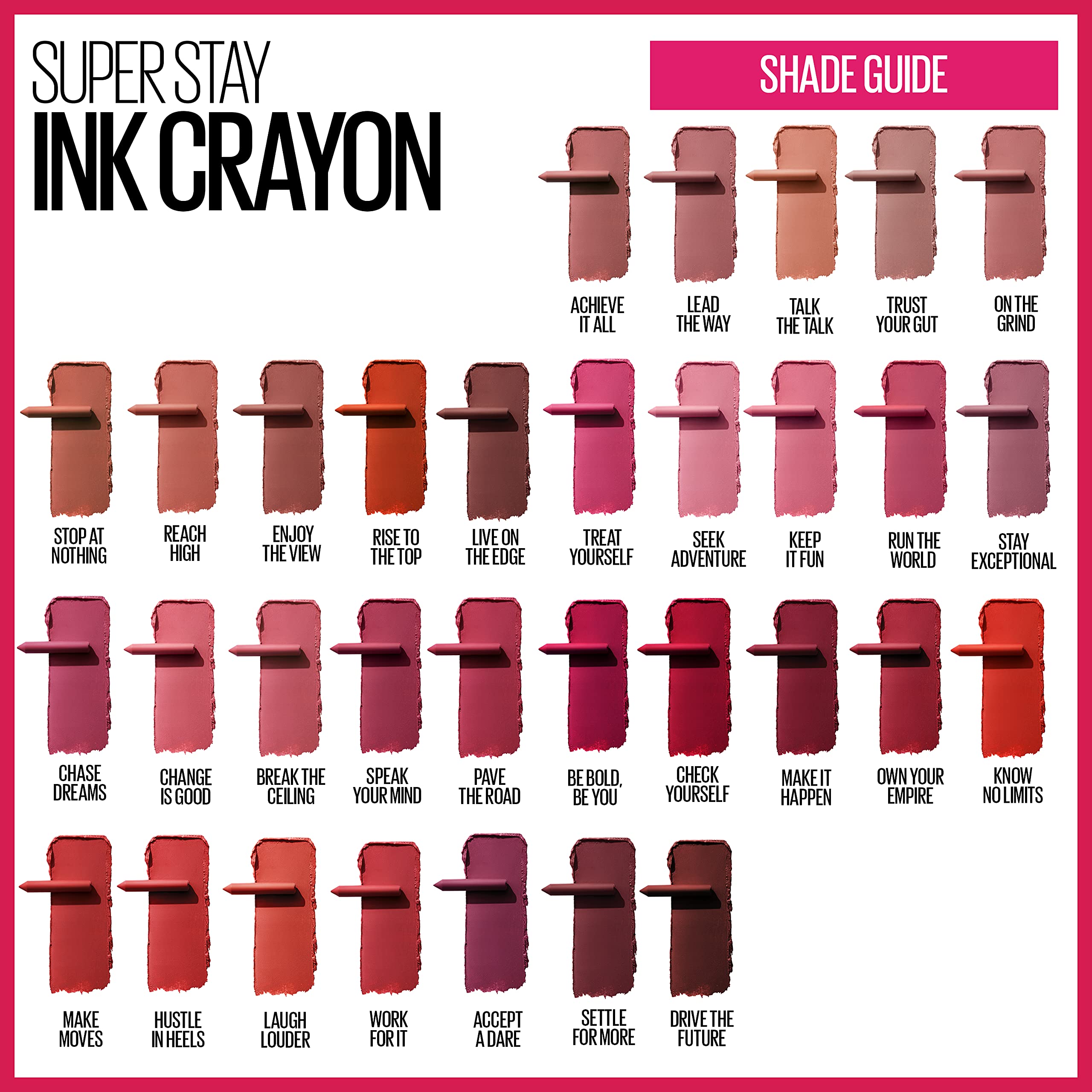 Maybelline labial mate combina con base y sombras para un look completo