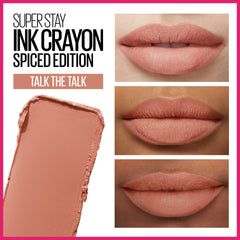 Maybelline labial mate con sacapuntas integrado para retoques en cualquier lugar