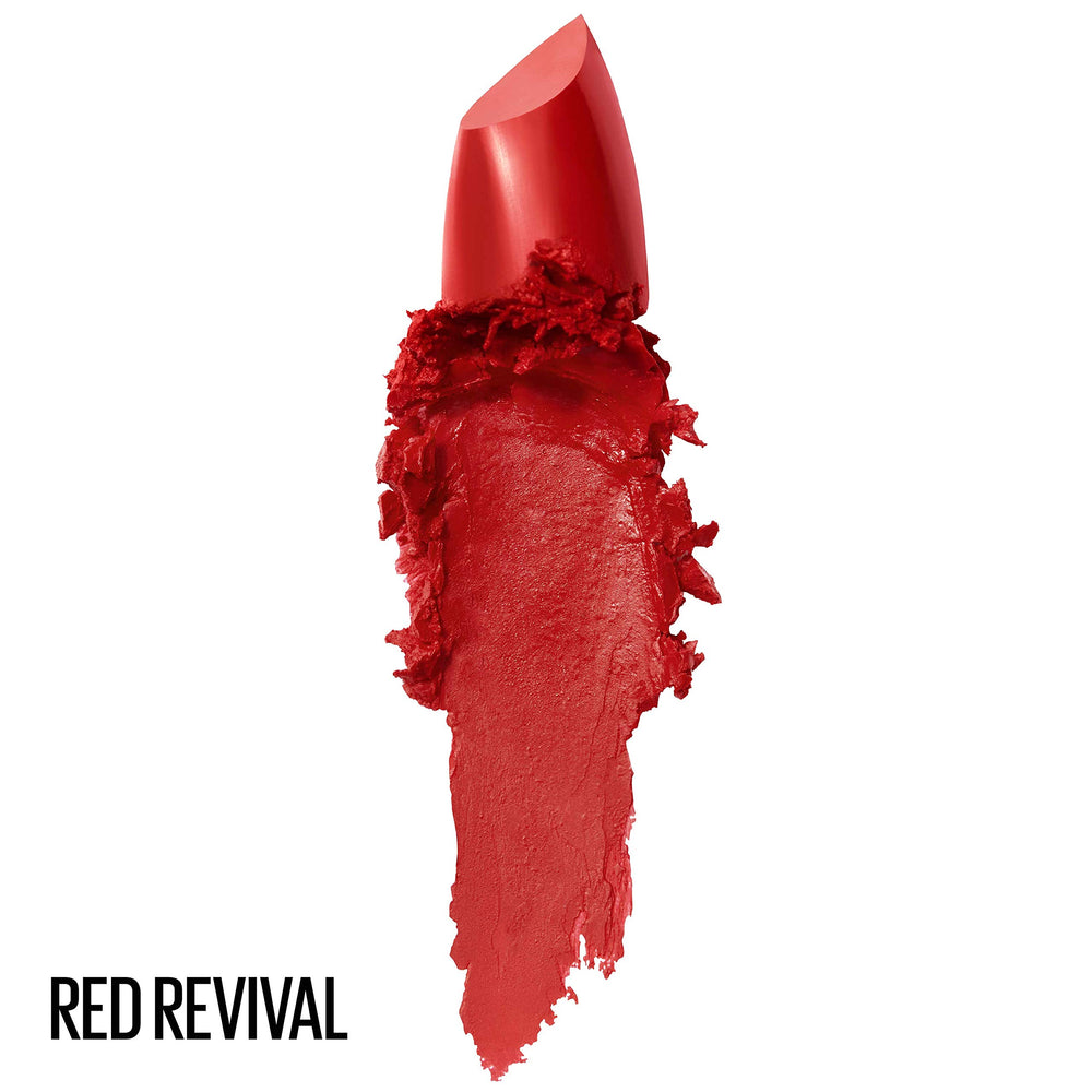 MAYBELLINE Labial Cremoso: textura cremosa y acabado suave.