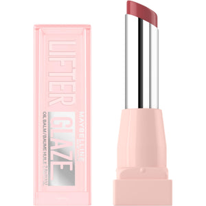 Maybelline Lifter Glaze envase frontal, práctico para llevar en el bolso.