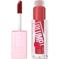 MAYBELLINE Lifter Gloss Plump con aplicador XL para brillo intenso y levantamiento de labios