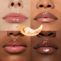 Maybelline sensación cálida y volumen inmediato en los labios.
