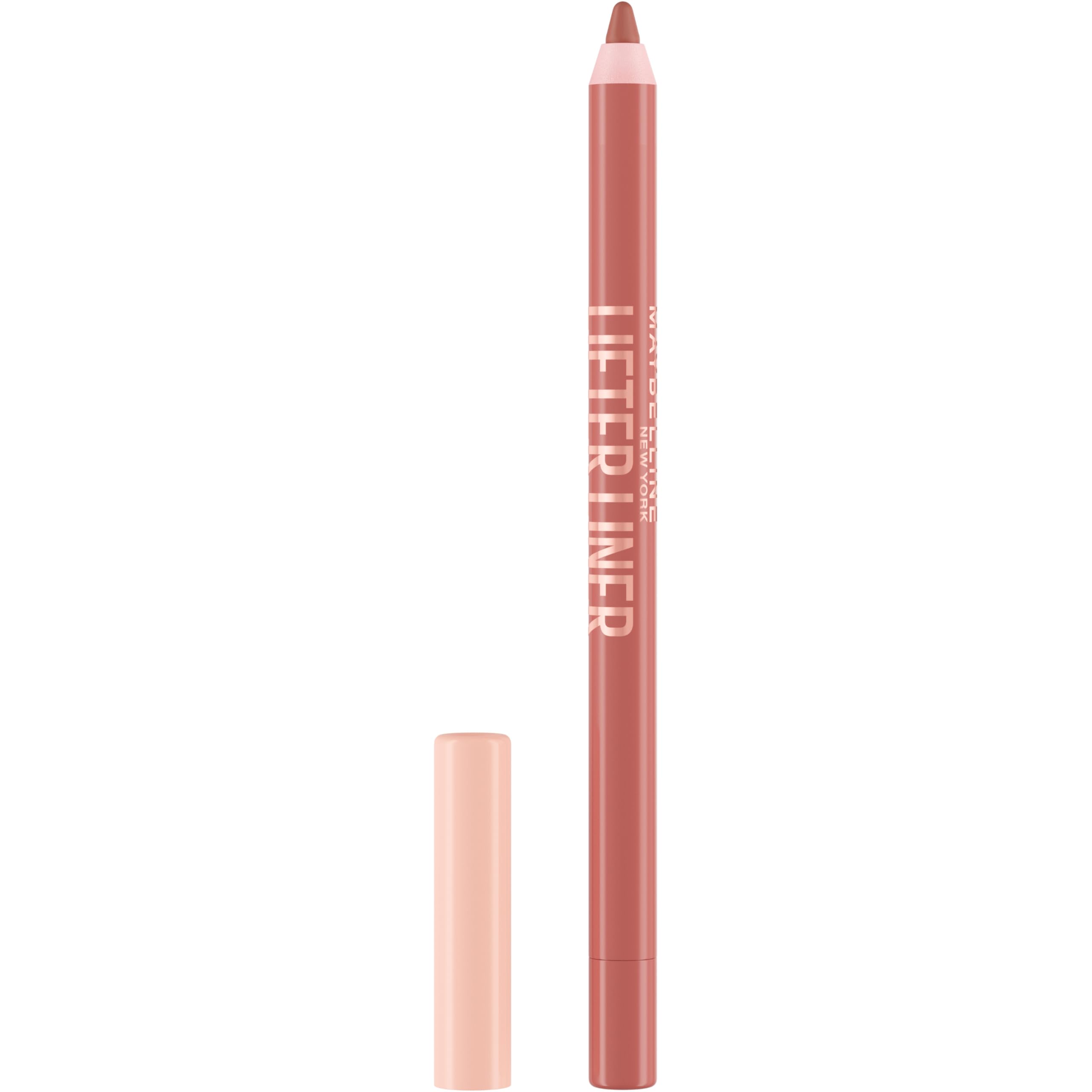 Maybelline Lifter Liner muestra delineado preciso para un acabado definido.