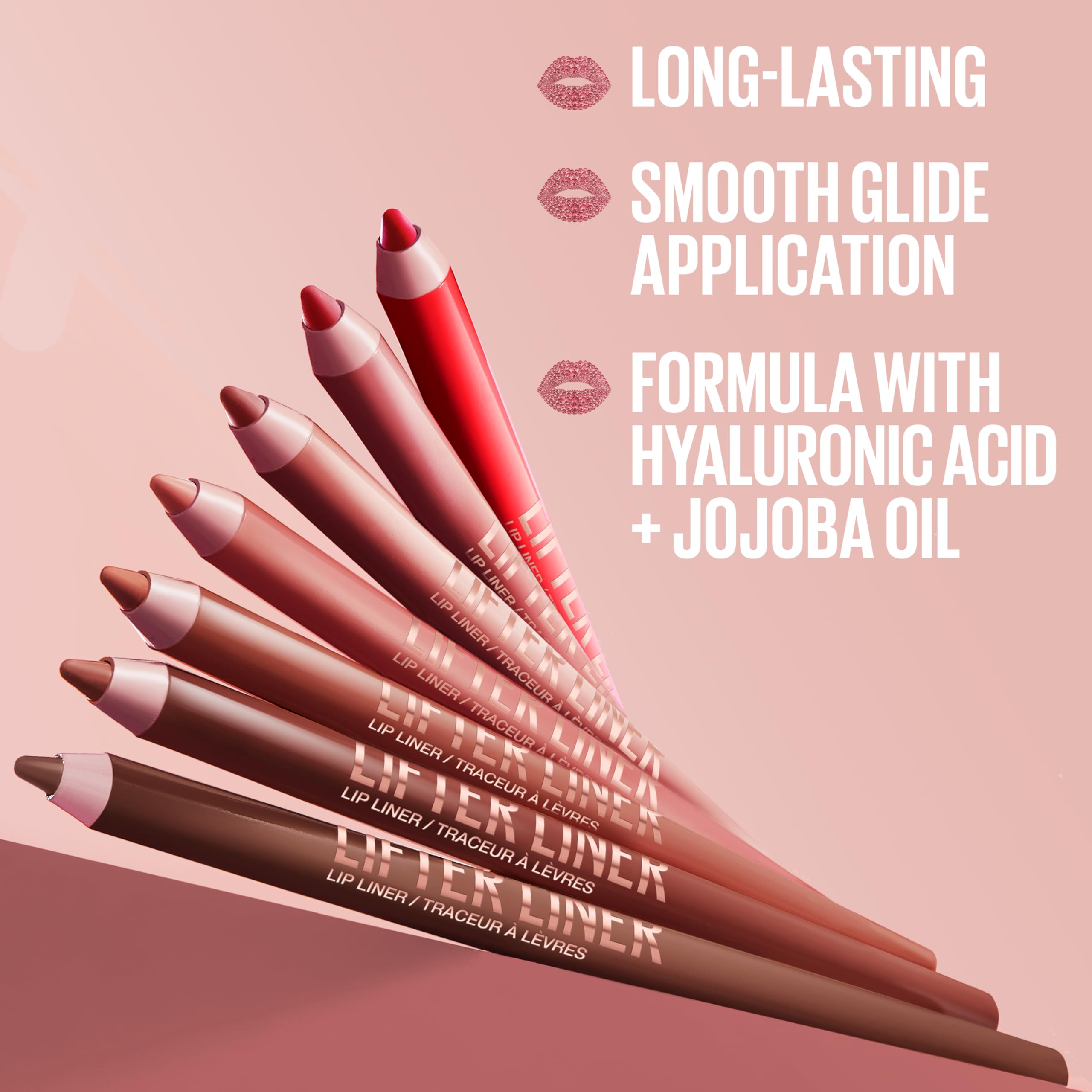 Muestra Upstate del Lifter Liner en tono natural para labios sutiles.