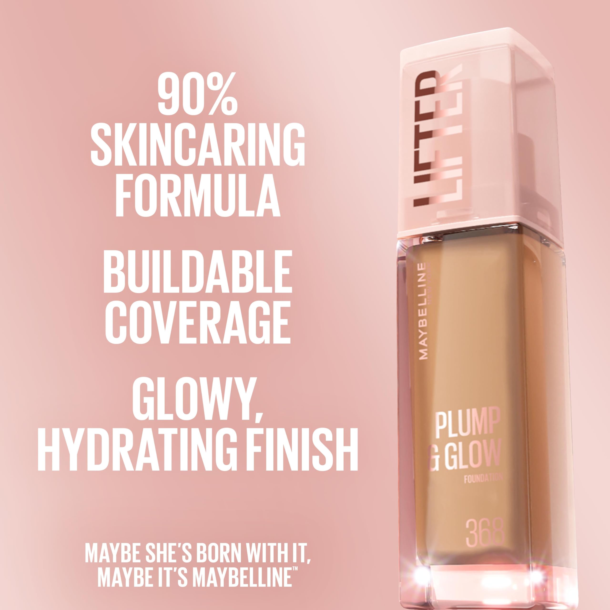Maybelline Lifter Plump & Glow, hidratación profunda para un aspecto suave todo el día