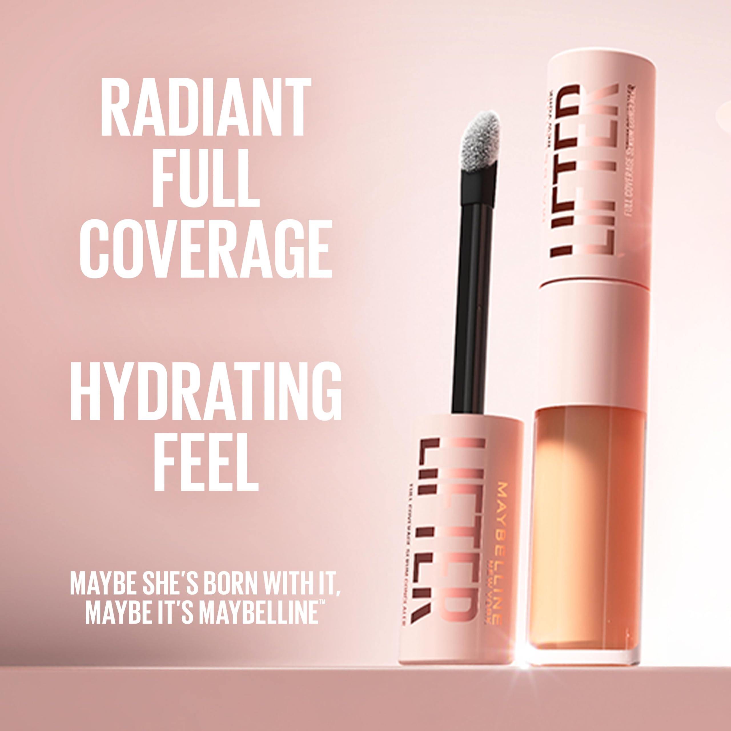 Maybelline Lifter Serum Concealer: hidratación instantánea para mirada fresca