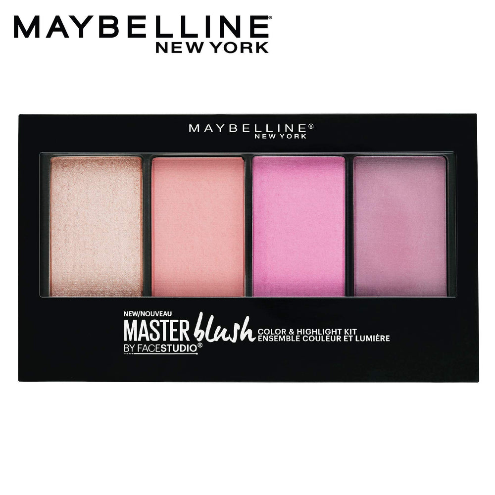 Maybelline Master Blush tres rubores e iluminador para looks