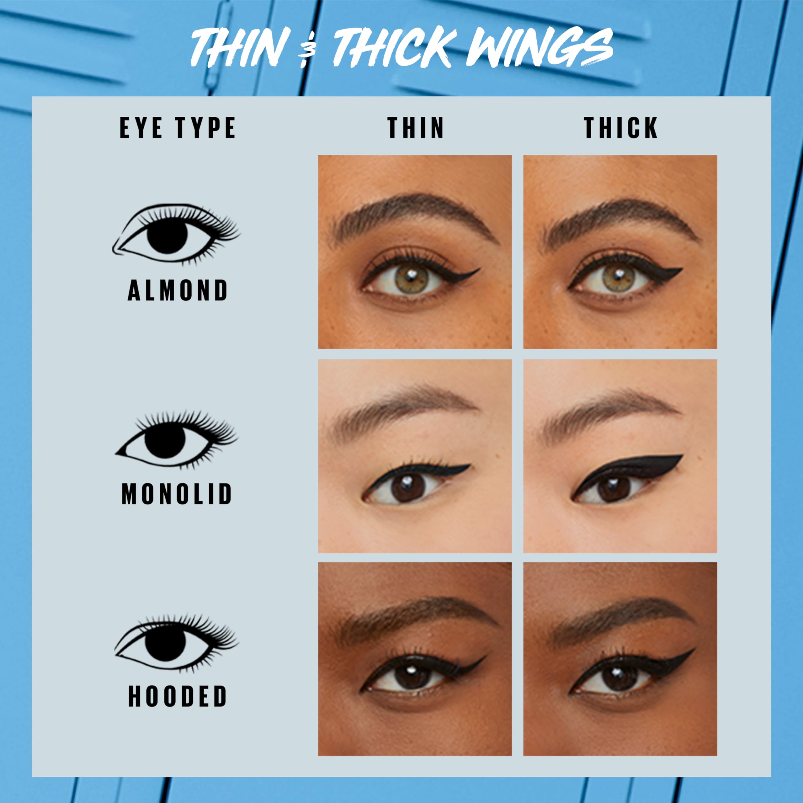 Maybelline Master Precise delineador líquido apto para usuarios de lentes de contacto y ojos sensibles.