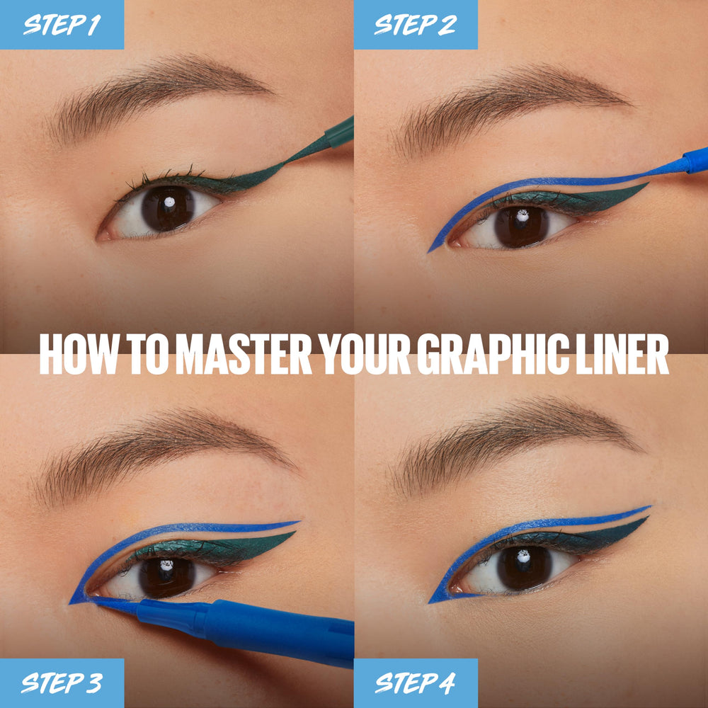 Maybelline Master Precise delineador líquido para delineados nítidos y precisos, desde delgados hasta gruesos.