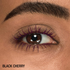 Maybelline Snapscara color intenso Cereza Negra para mirada destacada.