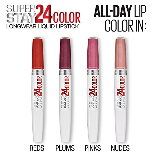 Look diario con Maybelline Super Stay 24 y maquillaje coordinado.