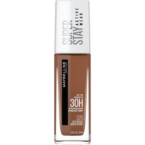 Maybelline Super Stay base cobertura total, color uniforme y duradero.
