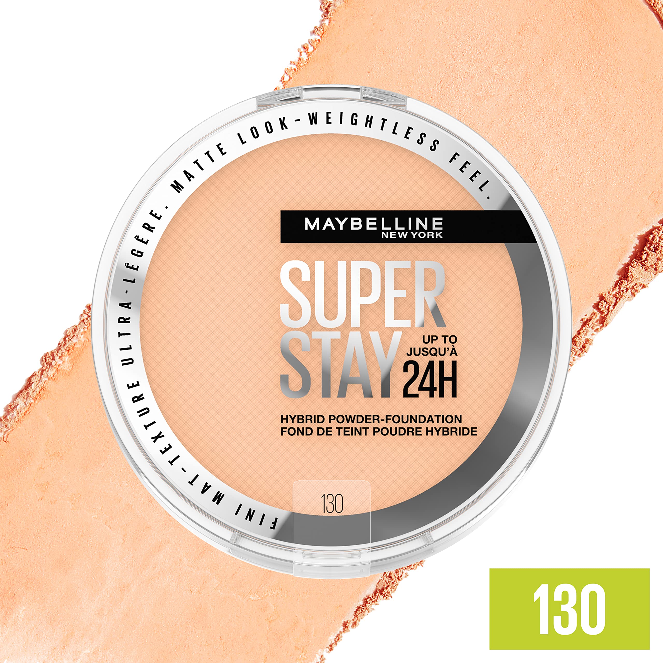 Maybelline Super Stay: larga duración de hasta 24 horas en la piel.