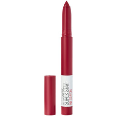 Maybelline Super Stay Ink Crayon labios mate de larga duración para un look intenso.