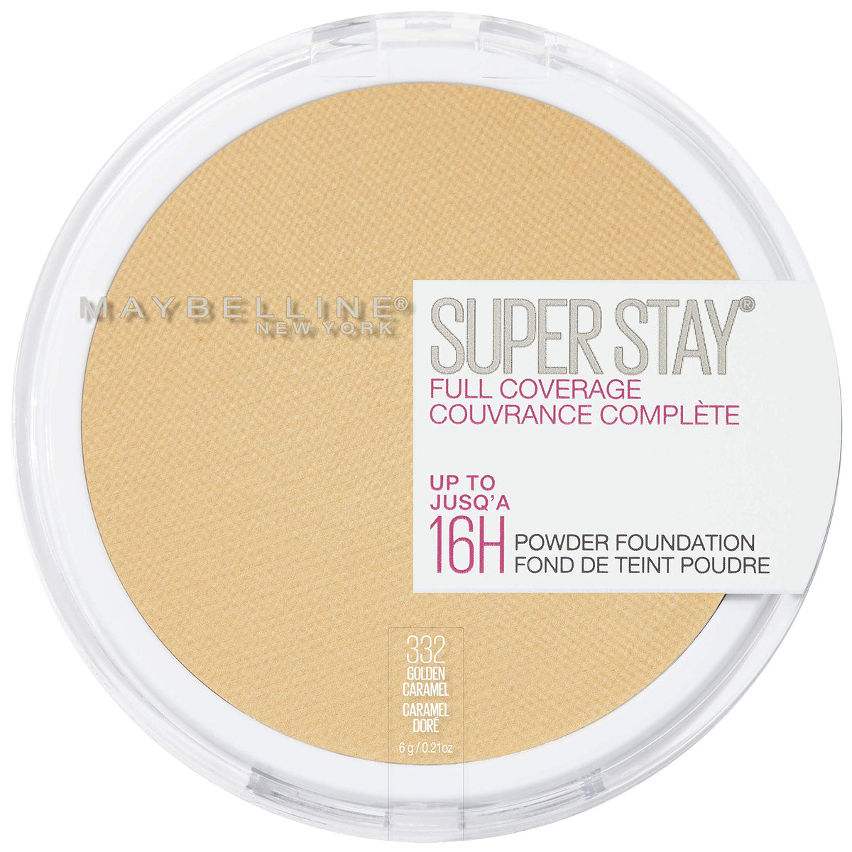 Maybelline Super Stay polvos cobertura total para acabado suave y duradero