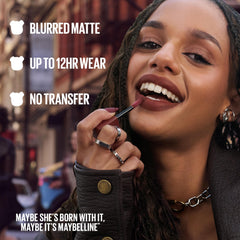 Maybelline Teddy Tint, color duradero 12 horas en labios