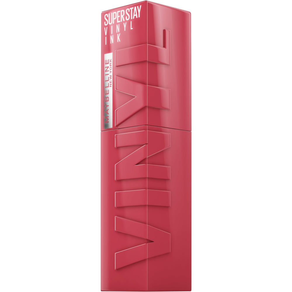 MAYBELLINE Super Stay Vinyl Ink, removible fácil con removedor recomendado para quitar fácilmente.