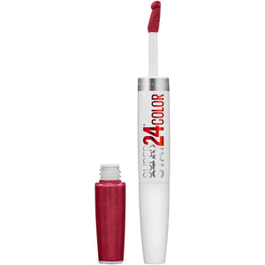 Maybelline Super Stay 24: embalaje compacto para aplicación rápida y controlada.