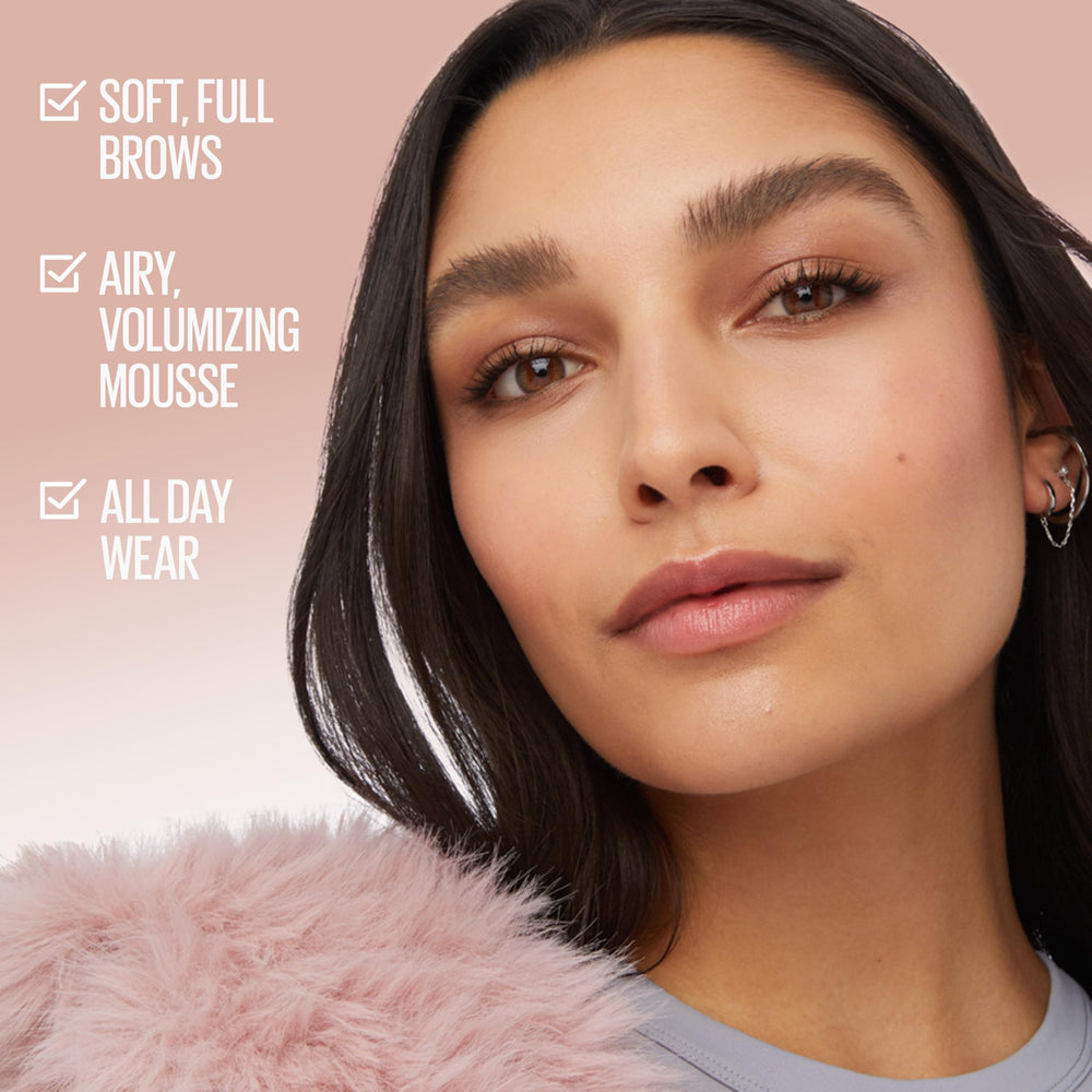 Maybelline Superfluff Cejas: tono natural marrón claro para definición sutil