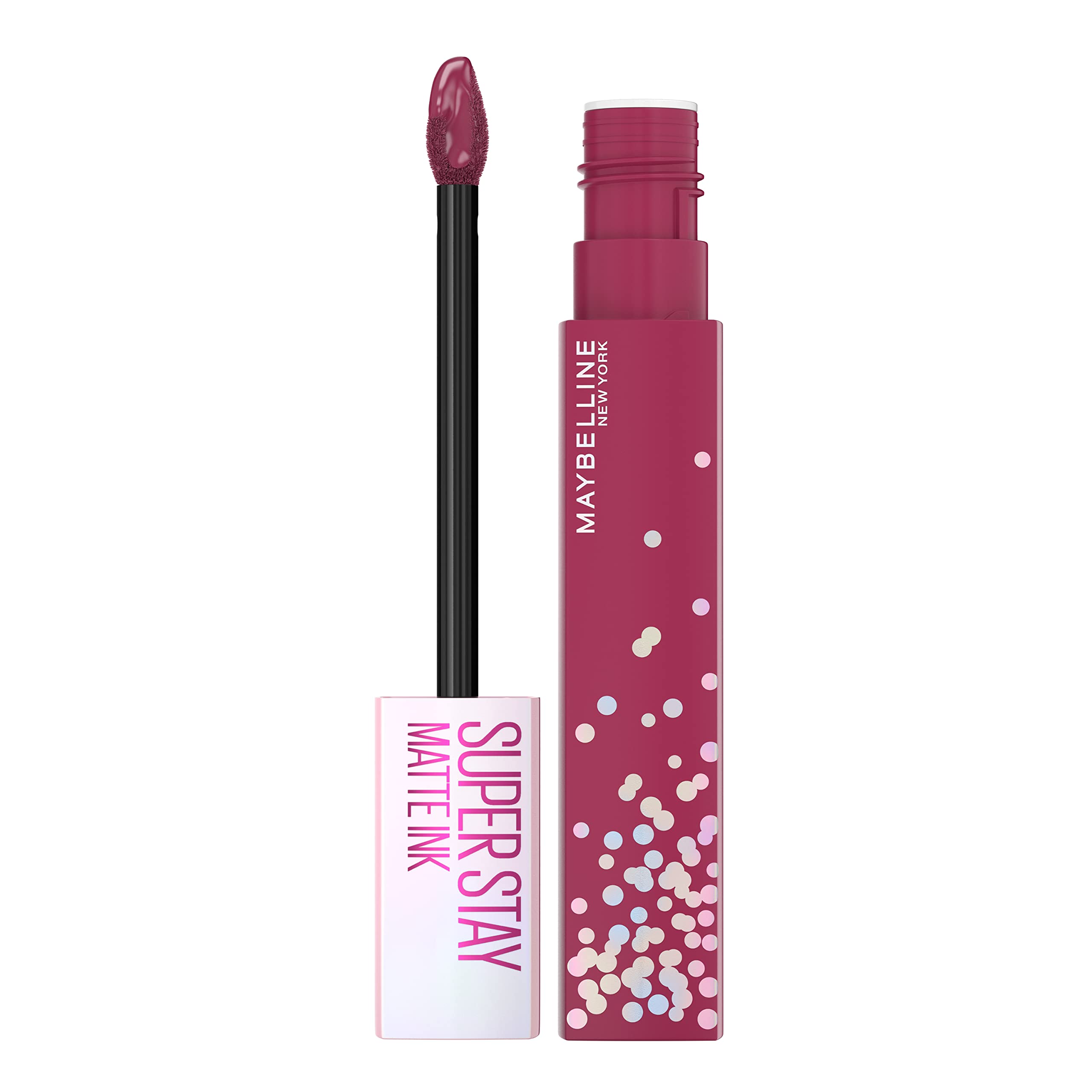 Maybelline SuperStay Matte Ink, aplicador flecha para precisión en un solo paso.