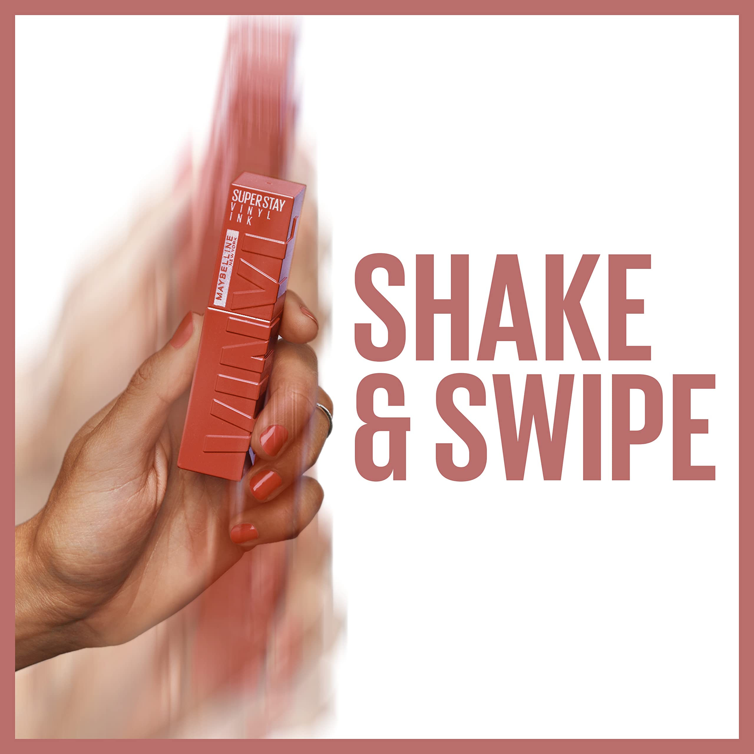 Fórmula vegana de Maybelline Super Stay Vinyl Ink para color sin crueldad.