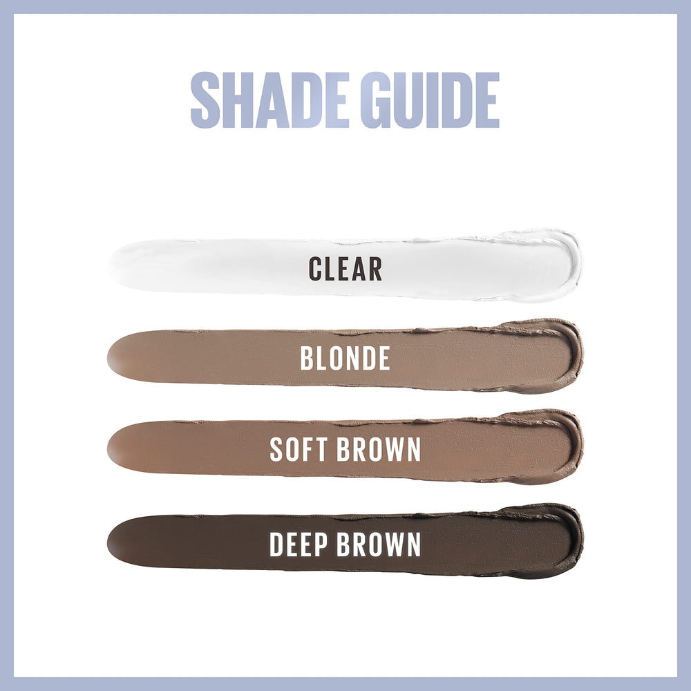 Maybelline TattooStudio Brow Lift Stick, cepillo elevador para dar forma precisa.