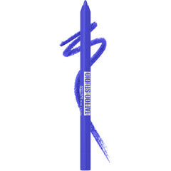 Maybelline Tattoo Studio delineador galactic cobalto para trazos intensos y duraderos.